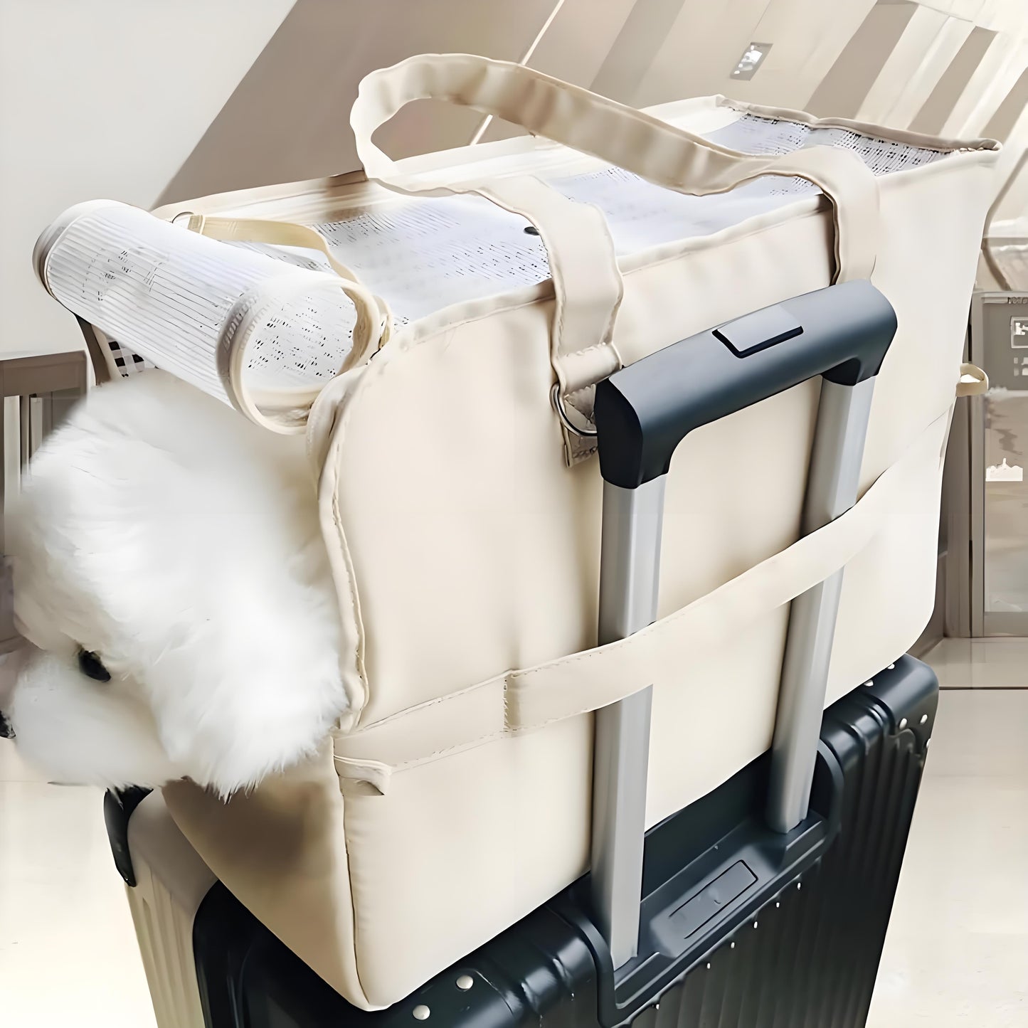 Portable Soft-Sided Cat/Dog/Pet Travel Carrier Bag For Small / Medium Cats Dogs Puppies (Up To 12lbs)