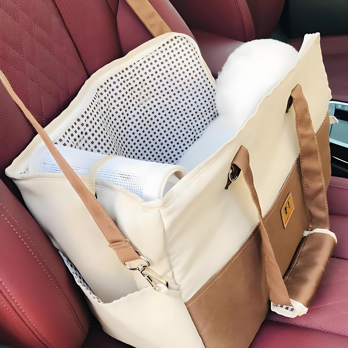 Portable Soft-Sided Cat/Dog/Pet Travel Carrier Bag For Small / Medium Cats Dogs Puppies (Up To 12lbs)
