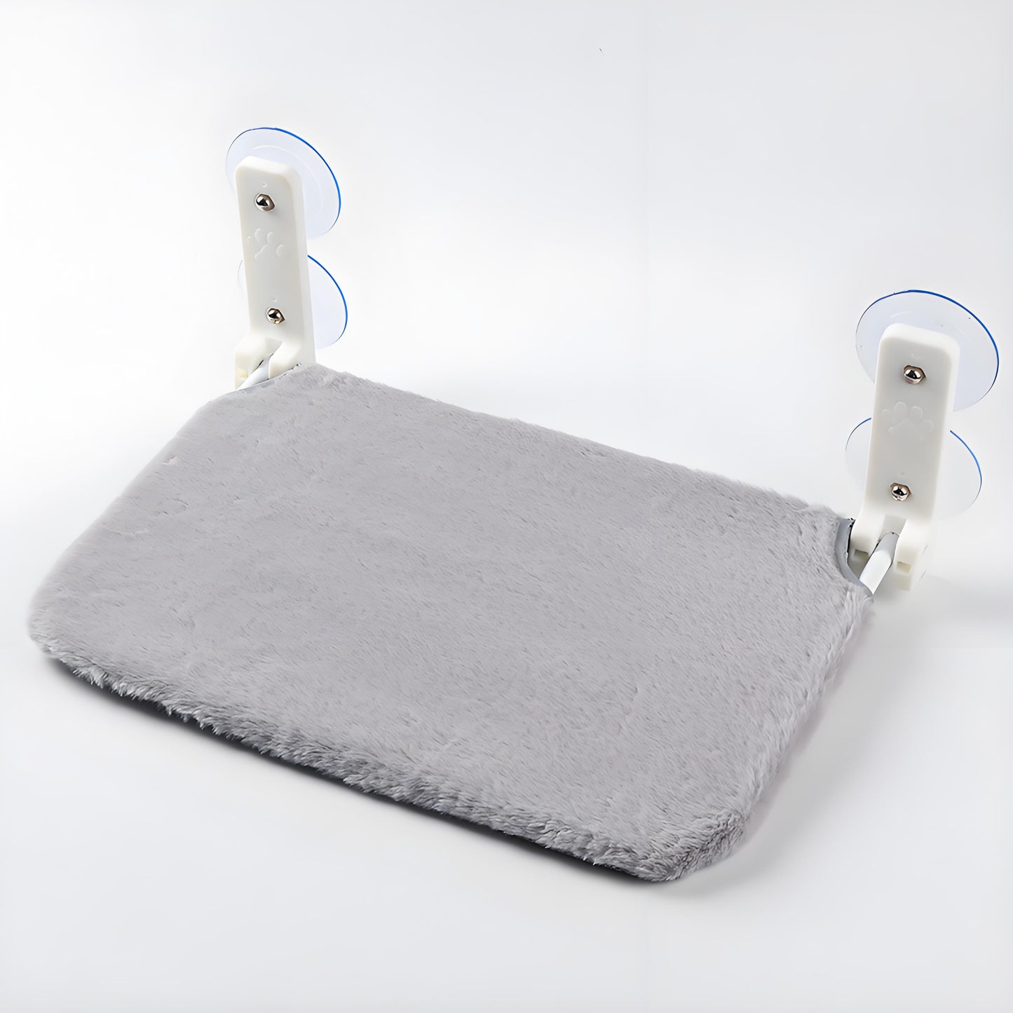 Olanty Cat Window Perch Cordless Foldable Cat Hammock for Wall with 4 Suction Cups
