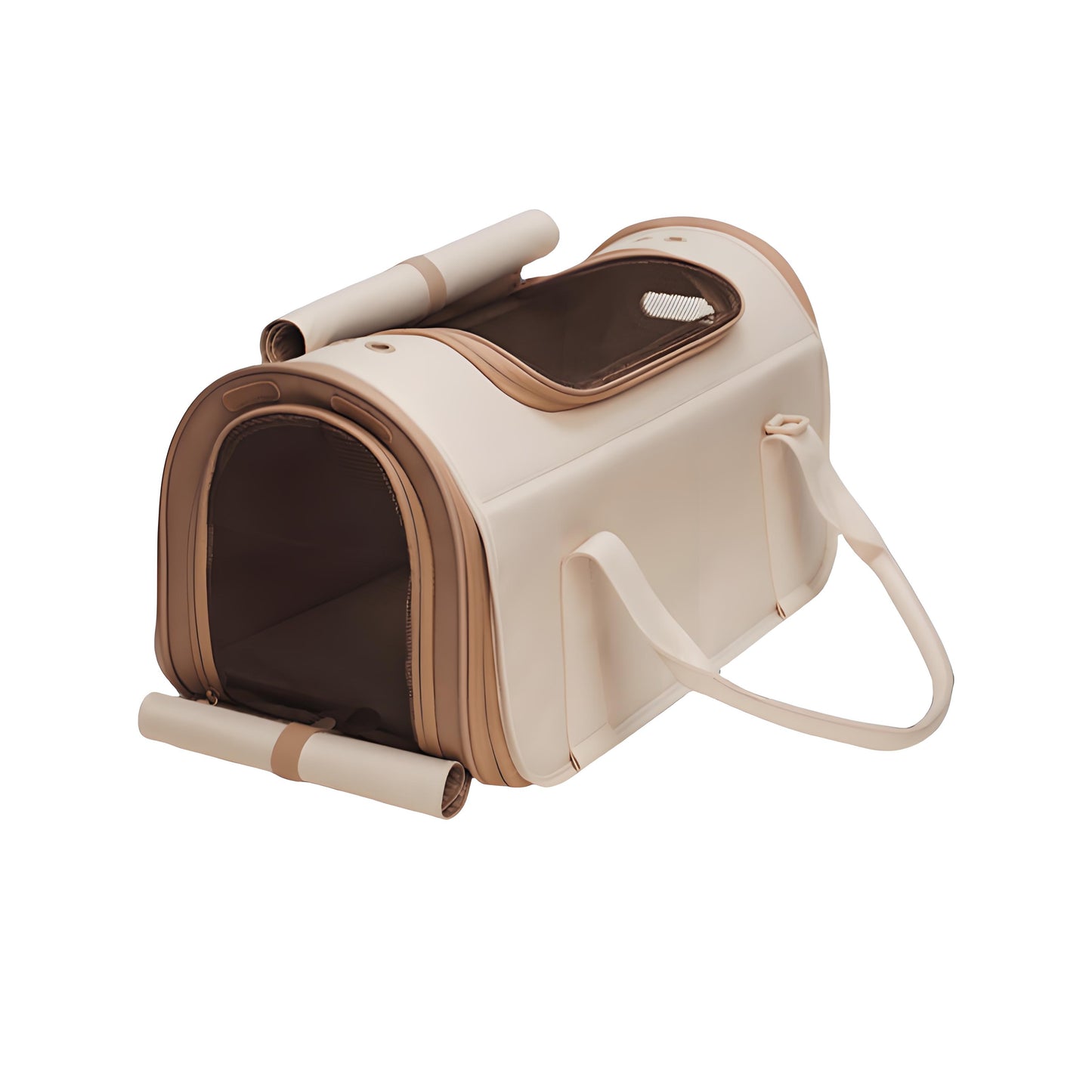 Olanty Portable Soft-Sided Car-Friendly Large-Capacity Breathable Pet Travel Bag