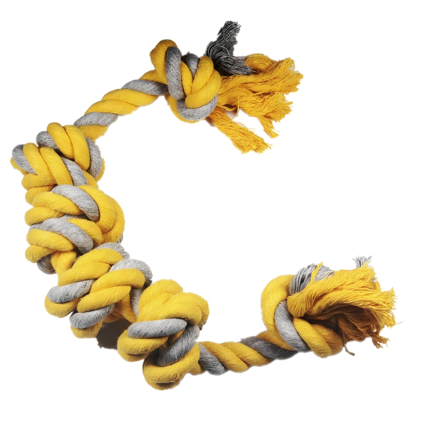 Large Dog Rope Toys for Aggressive Chewers 100% Cotton Toy for Large and Medium Breed, Mental Stimulation and Dental Cleaning