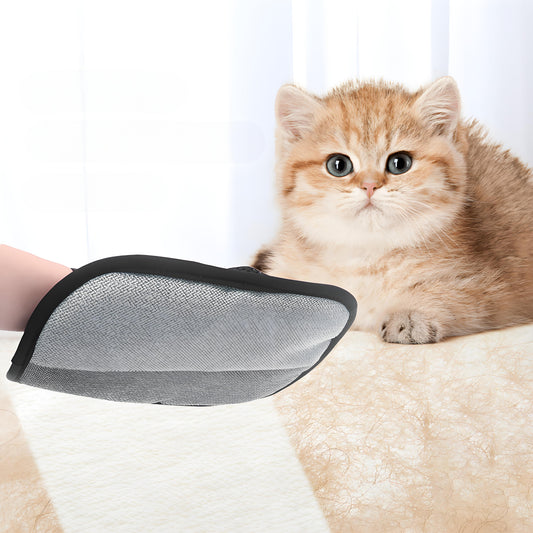 Pet Hair Removal Glove for Dogs & Cats Electrostatic Reusable Brush Hair Remover Tool for Couch, Furniture, Carpet, Car Seat & Clothes(2 pcs)